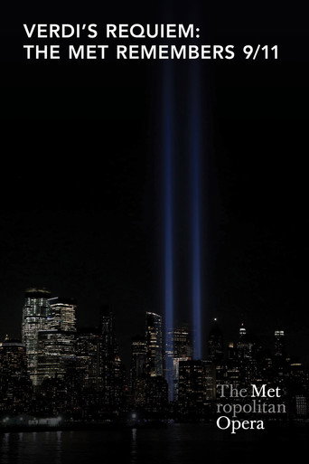 Póster de Verdi's Requiem: The Met Remembers 9/11