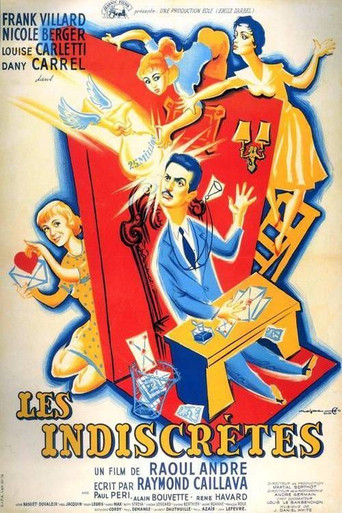 Póster de Les Indiscrètes