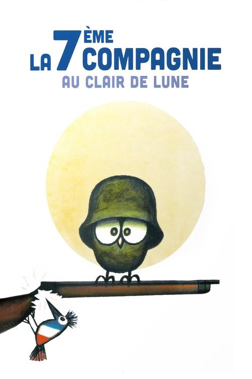 Póster de La 7ème Compagnie au clair de lune