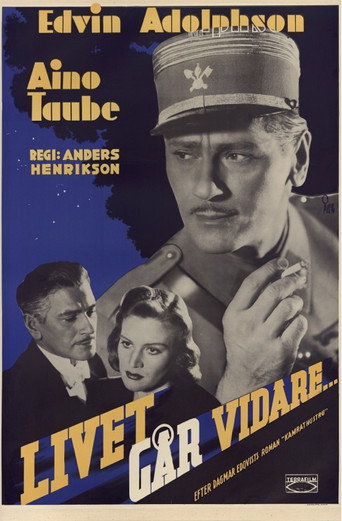 Póster de Livet går vidare