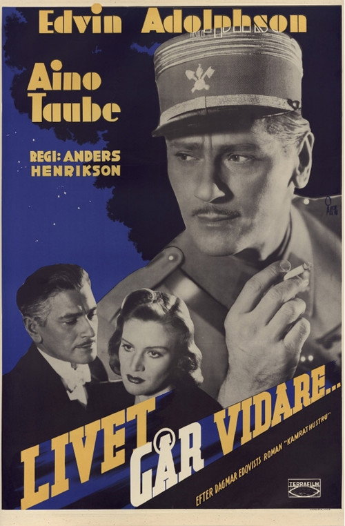 Póster de Livet går vidare