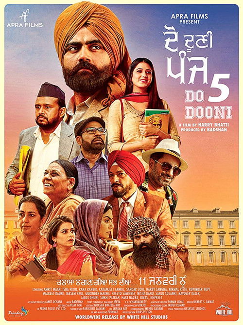 Póster de Do Dooni Panj