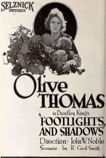 Póster de Footlights and Shadows