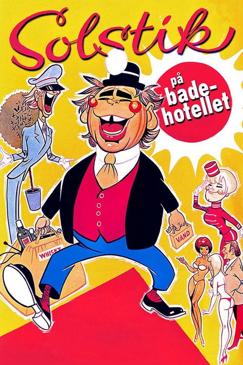 Póster de Solstik på badehotellet