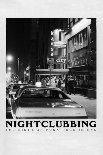 Póster de Nightclubbing: The Birth of Punk Rock in NYC