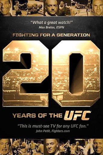 Póster de Fighting for a Generation: 20 Years of the UFC