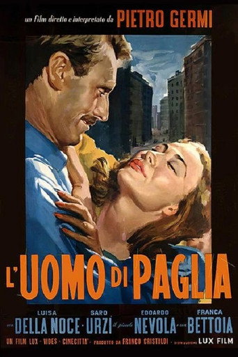 Póster de L'uomo di paglia