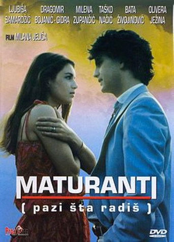 Póster de Maturanti (Pazi šta radiš)
