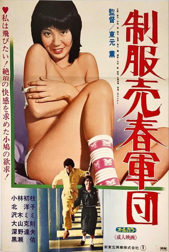 Póster de 制服売春軍団