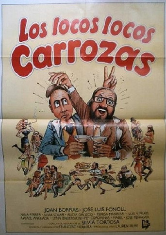 Póster de Los locos, locos carrozas