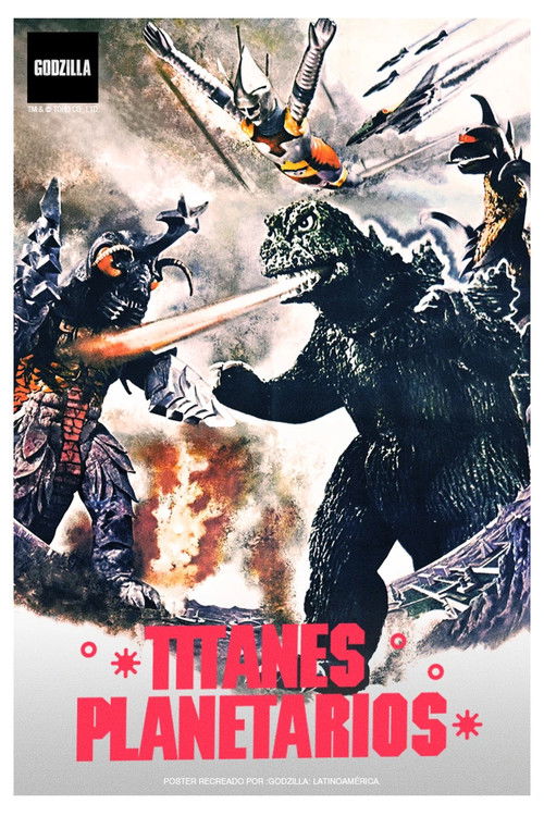 Póster de Godzilla contra Megalon