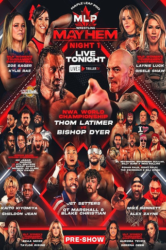 Póster de Maple Leaf Pro Wrestling - Mayhem Night 1