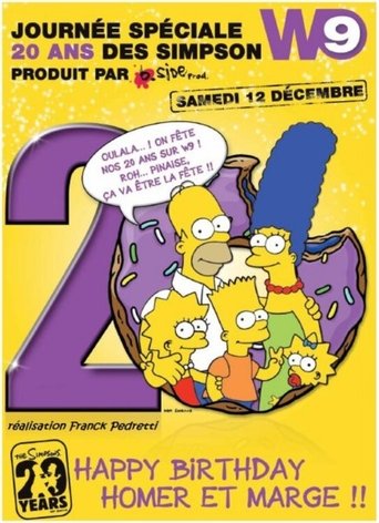 Póster de Les 20 ans des Simpson
