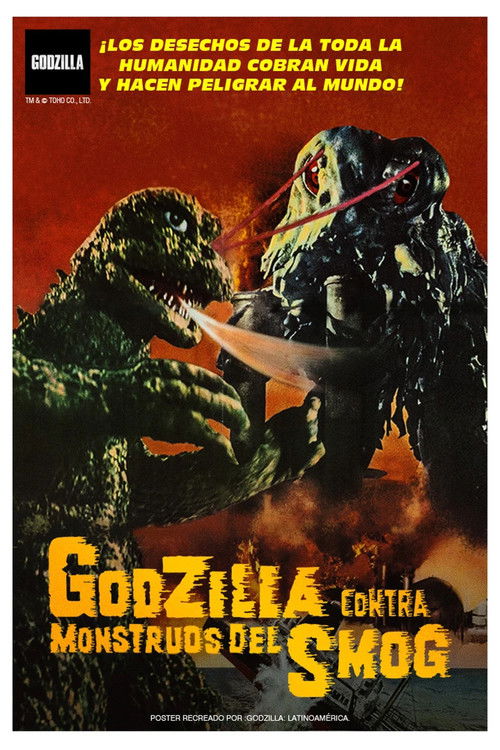 Póster de Godzilla vs, El Monstruo Del Smog