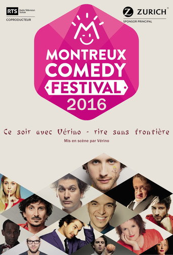 Póster de Montreux Comedy Festival 2016 - Ce soir avec Vérino : rire sans frontière