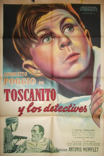 Póster de Toscanito y los detectives