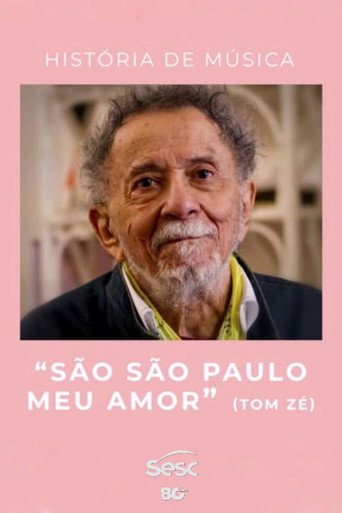 Póster de História de Música: "São São Paulo Meu Amor"