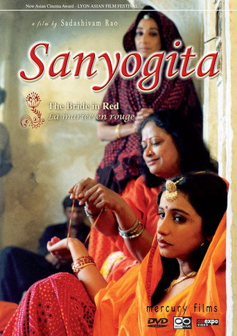 Póster de Sanyogita - The Bride in Red