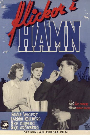 Póster de Flickor i hamn