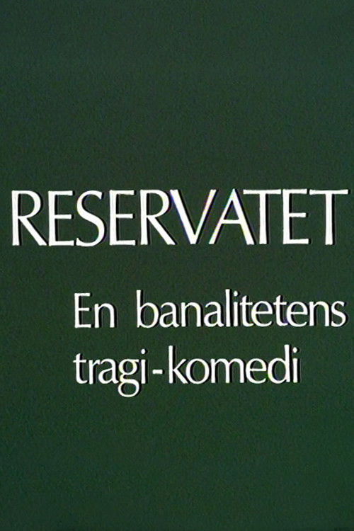 Póster de Reservatet