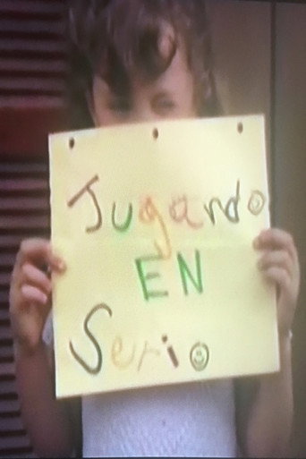Póster de Jugando en serio