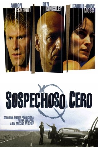 Póster de Sospechoso cero