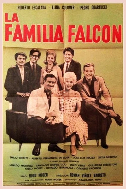 Póster de La familia Falcón