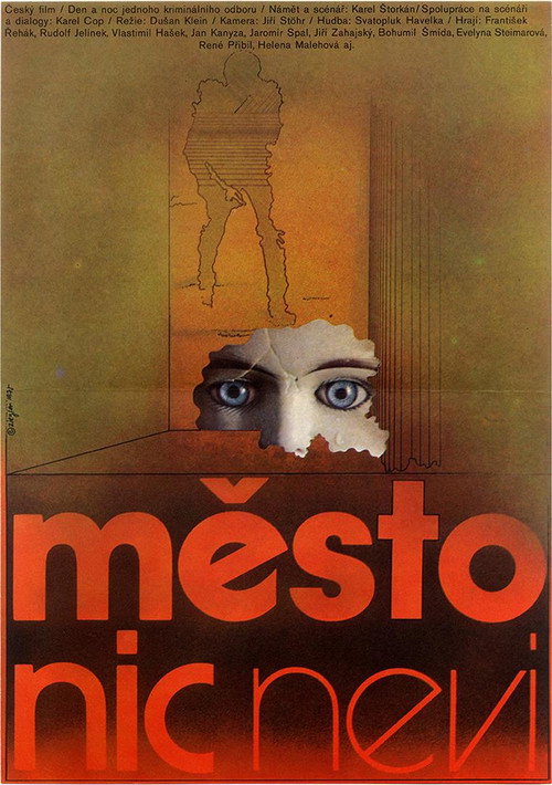 Póster de Město nic neví
