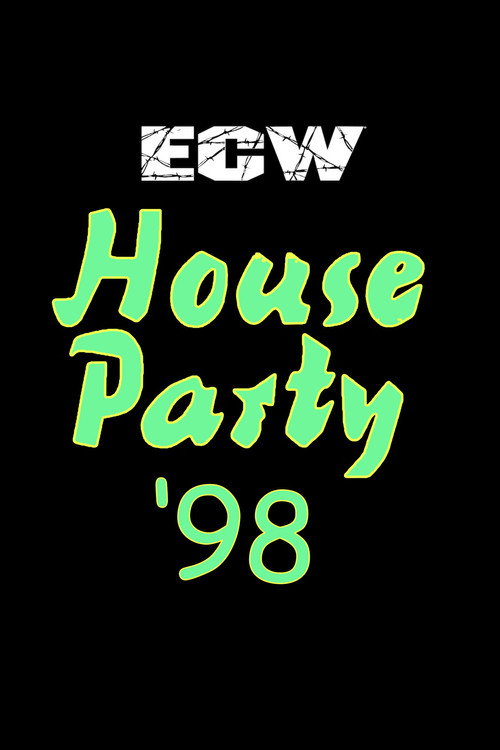Póster de ECW House Party 1998