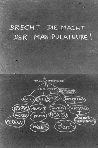 Póster de Brecht die Macht der Manipulateure!