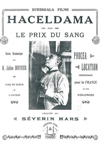 Póster de Haceldama ou Le prix du sang