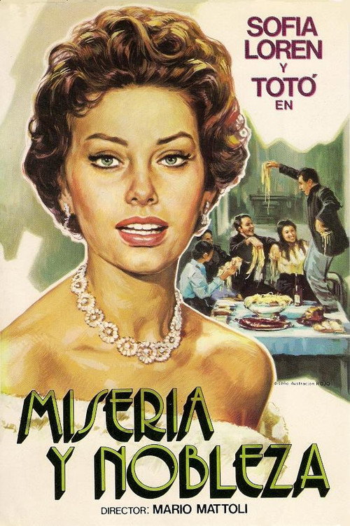 Póster de Miseria e nobiltà