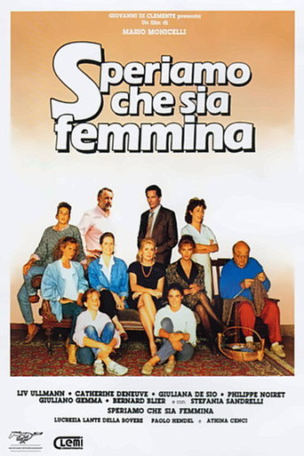 Póster de Speriamo che sia femmina