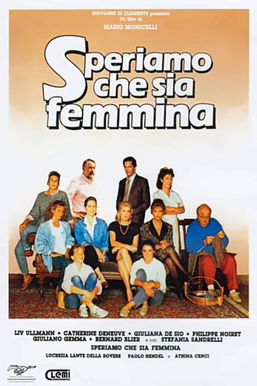 Póster de Speriamo che sia femmina