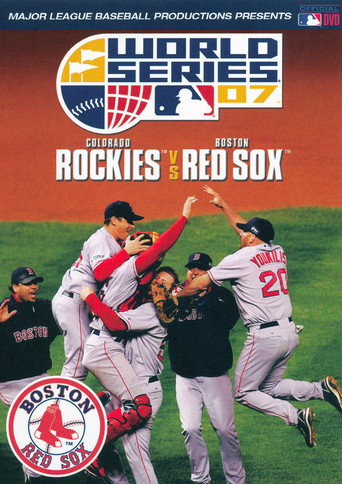 Póster de 2007 Boston Red Sox: The Official World Series Film