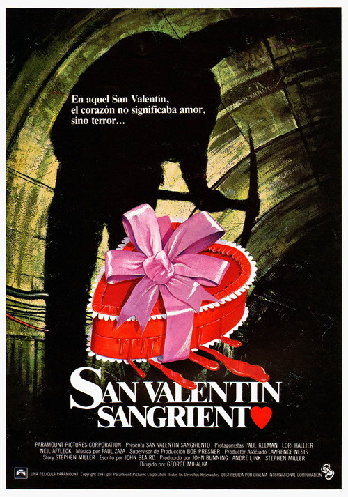 Póster de San Valentín Sangriento