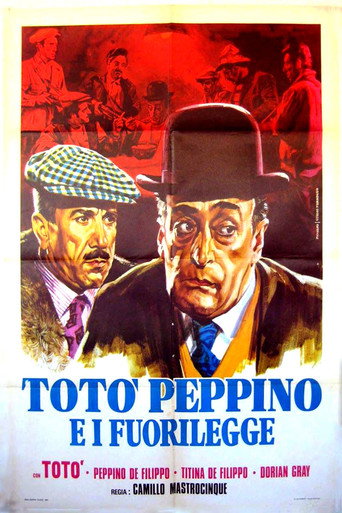 Póster de Totò, Peppino e i fuorilegge