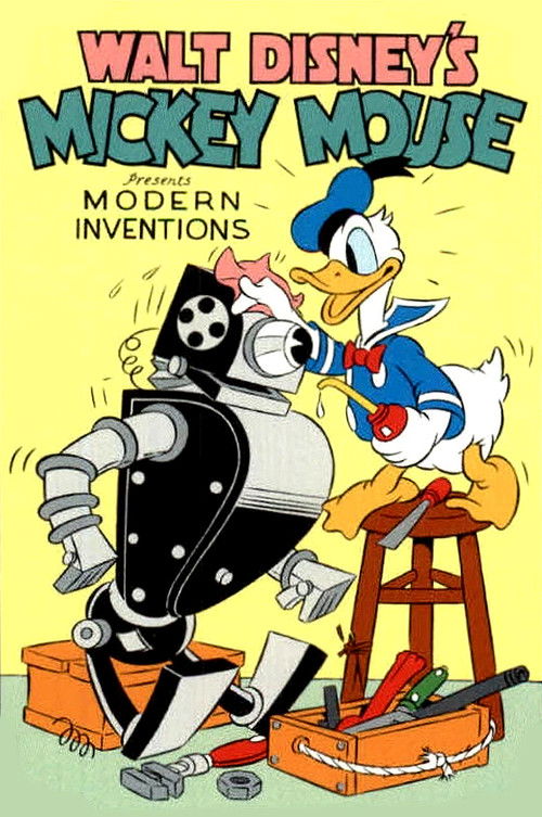 Póster de Donald - Inventos Modernos