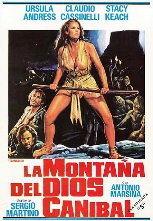 Póster de La montagna del dio cannibale