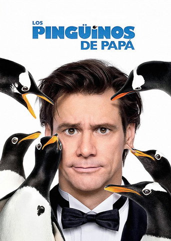 Póster de Los pingüinos de papá