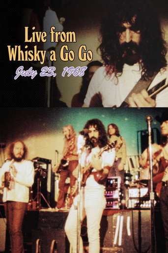 Póster de Frank Zappa and The Mothers of Invention: Live at Whisky a Go Go 1968