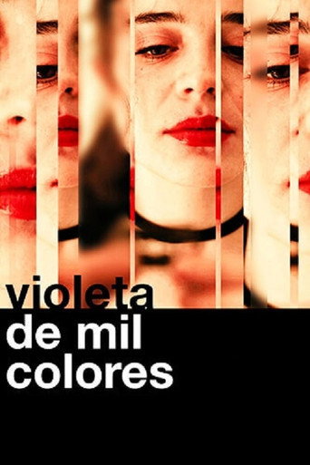 Póster de Violeta de mil colores