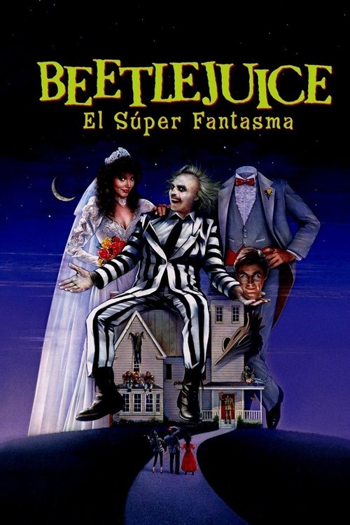 Póster de Beetlejuice, el Superfantasma