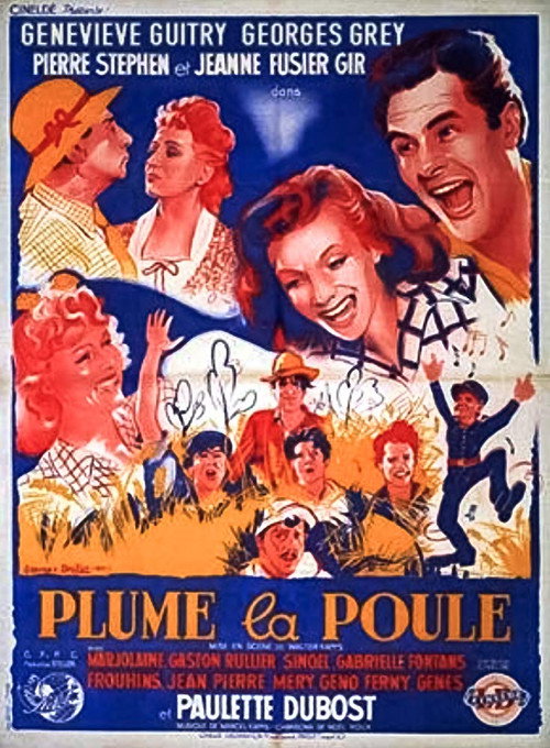 Póster de Plume la poule