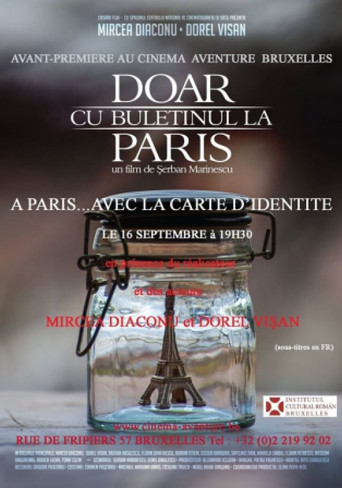 Póster de Doar cu buletinul la Paris