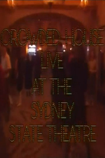 Póster de Crowded House - Live At The Sydney State Theatre