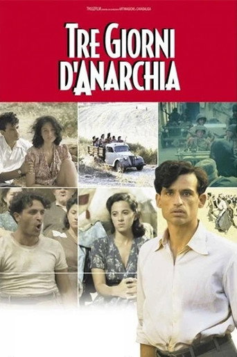 Póster de Tre giorni di anarchia