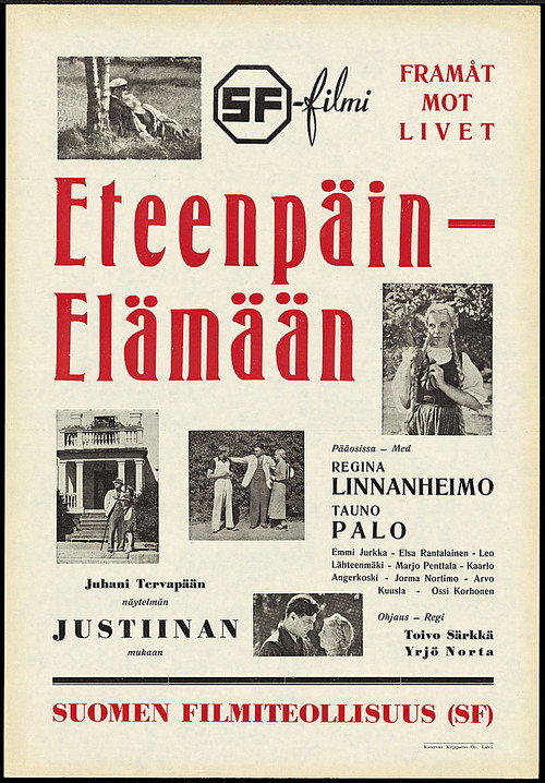 Póster de Eteenpäin – elämään
