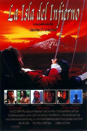 Póster de La isla del Infierno
