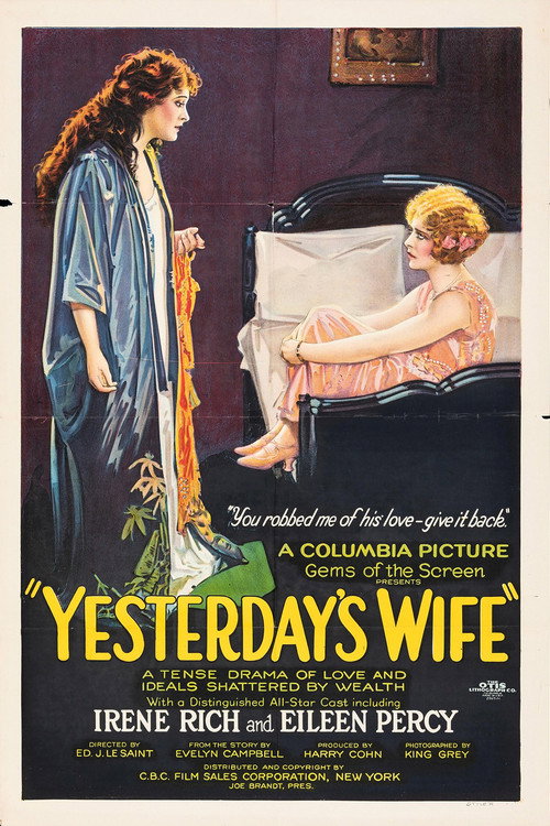 Póster de Yesterday's Wife